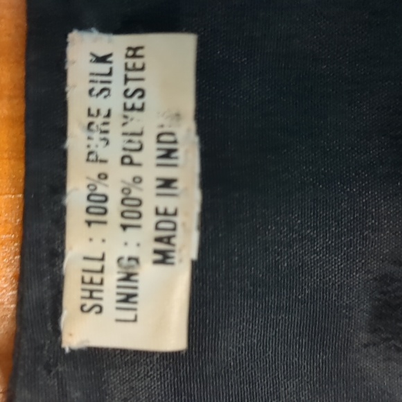 VINTAGE BEADED SILK Bolero jacket - Picture 9 of 10